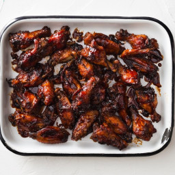 Seriously sticky Coca-Cola chicken wings