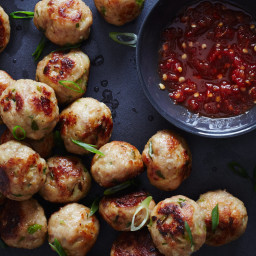 Sesame-Ginger Chicken Meatballs