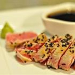 Sesame Seared Tuna with Soy Dipping Sauce