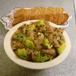 Sesame Tuna Tartare with Avocado