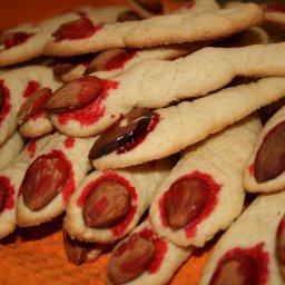 Severed Halloween Finger Cookies