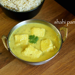 shahi paneer recipe | how to make restaurant style shahi paneer