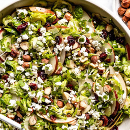 Shaved Brussel Sprout Salad with