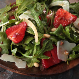 Shaved Fennel and Strawberry Salad