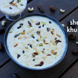 sheer khurma recipe | sheer korma | how to make sheer khurma