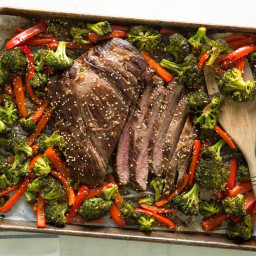 Sheet Pan Asian Steak and Vegetables