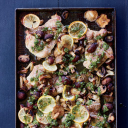 sheet-pan-chicken-and-mushrooms-with-parsley-sauce-1867907.jpg
