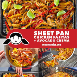 Sheet Pan Chicken Fajitas (Whole30, Low Carb)