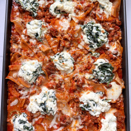Sheet Pan Lasagna (gluten-free)