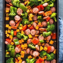 Sheet Pan Sausage & Vegetables