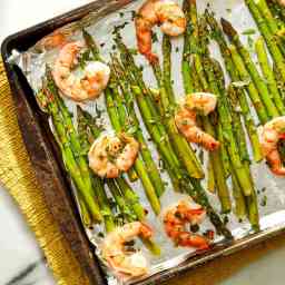 Sheet-Pan Shrimp & Asparagus