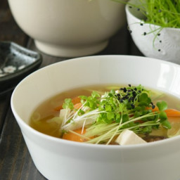 Shiitake Mushroom Vegetable Soup