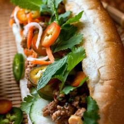 Shortcut Banh Mi With Pickled Carrots and Daikon