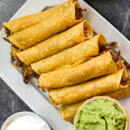 Shredded Beef Taquitos
