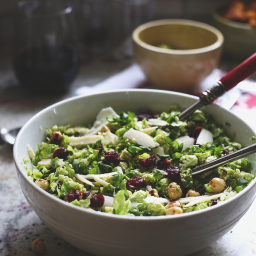 Shredded Brussels Sprout Salad