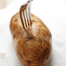 Shredded Chicken BBQ Baked Potato