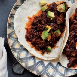 Shredded Pork in Ancho-Orange Sauce (Chilorio) from 'Pati's Mexican Table'