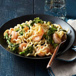 Shrimp and Broccoli Rabe Fusilli