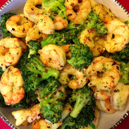 Shrimp And Broccoli Spicy Garlic Stir-Fry