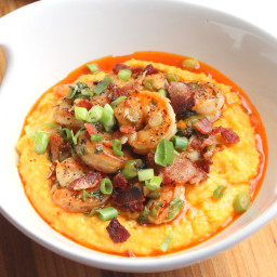 Shrimp and Chessy Grits