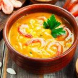 Shrimp And Corn Soup 🍲