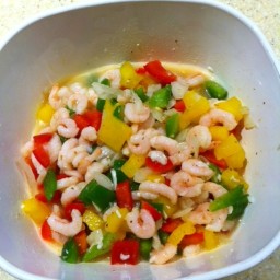 Shrimp and Pepper Salad