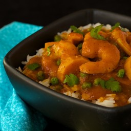 Shrimp and Sweet Potato Coconut Curry