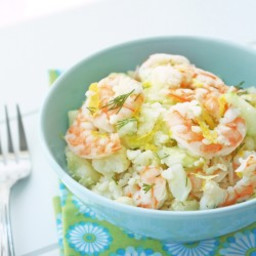 Shrimp & Cauliflower Salad - Low Carb and Gluten Free