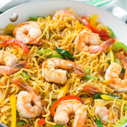 Shrimp Chow Mein (One Pot Meal)