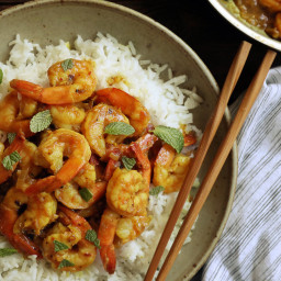Shrimp In Yellow Curry