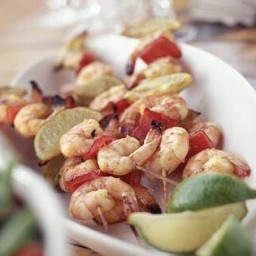 Shrimp Kebabs with Jalapeño-Lime Marinade