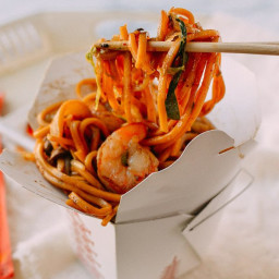 Shrimp Lo Mein Just Like Chinese Takeout