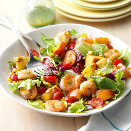 Shrimp & Nectarine Salad