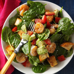 Shrimp Panzanella Salad Recipe