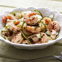 Shrimp Salad With Lime and Mint Dressing