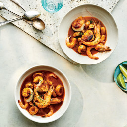 Shrimp Stew with Scallops and Masa Dumplings (Chilpachole de Camar&oacu