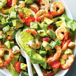 Shrimp-Tomato-Avocado Salad Is Packed With Protein and Healthy Fats