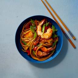 Shrimp & Vegetable Lo Mein