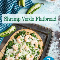 Shrimp Verde Flatbread