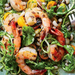 Shrimp With Black-Eyed Peas Salad Recipe