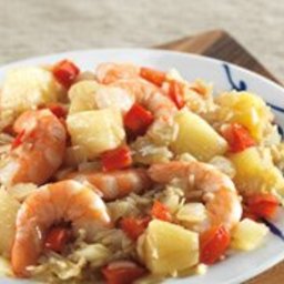 Shrimp with Sweet Pineapple Rice
