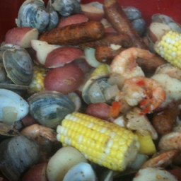 Shrimp/Sausage/Potato/Corn Boil