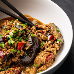 Sichuan Pork & Braised Eggplant