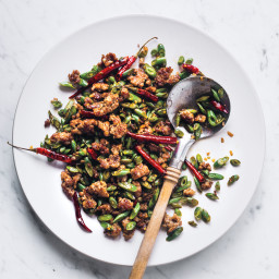 Sichuan-Style Green Beans with Pork