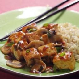 Sichuan-Style Tofu with Mushrooms