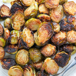 Sicilian Roasted Brussels Sprouts