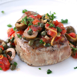 Sicilian-style Grilled Tuna Steaks