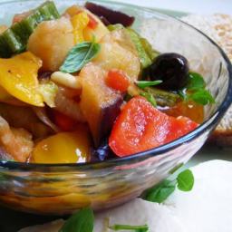 Sicilian Summer Vegetable Medley - Caponatina pressure cooker recipe
