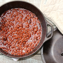 Side Dish - Baked Beans Dutch-Oven Style