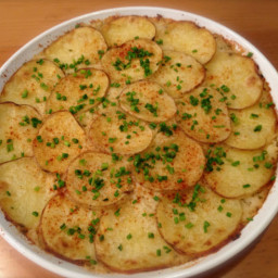 Side Dish - Three Cheese Grated Potato Pie
